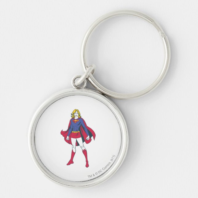Supergirl Pose 2 Keychain (Front)