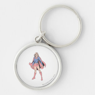 Supergirl Pose 3 Keychain