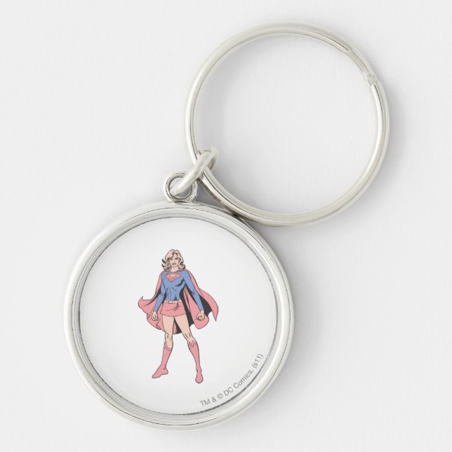 Supergirl Pose 3 Keychain (Front)