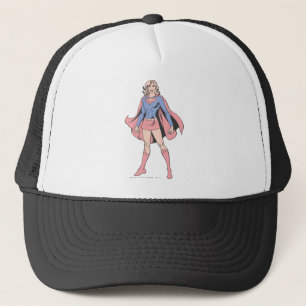 Supergirl Pose 3 Trucker Hat