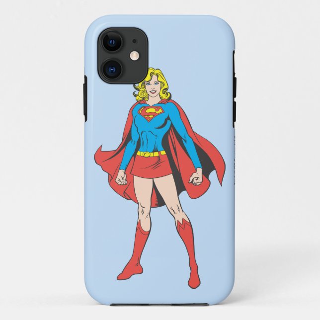 Supergirl Pose 5 Case-Mate iPhone Case (Back)