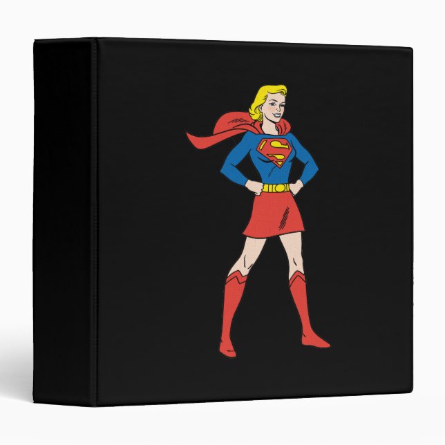 Supergirl Pose 7 Binder (Front/Spine)