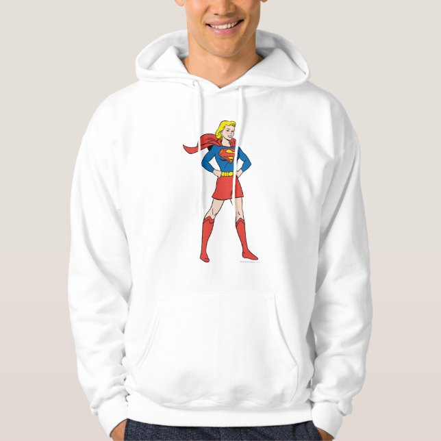 Supergirl Pose 7 Hoodie (Front)
