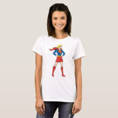 Supergirl Pose 7 T-Shirt (Front Full)