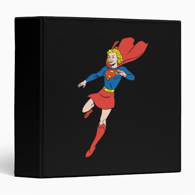 Supergirl  Pose 8 Binder (Front/Spine)
