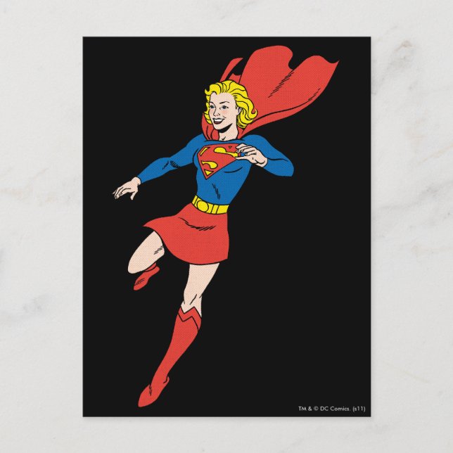 Supergirl  Pose 8 Postcard (Front)