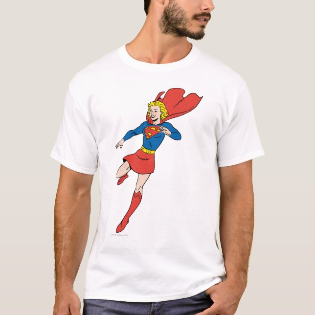 Supergirl  Pose 8 T-Shirt (Front)
