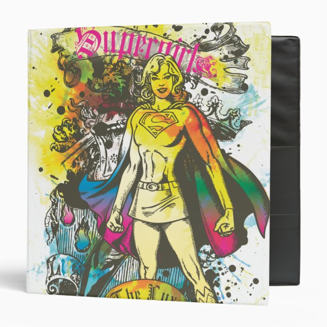 Supergirl Pose The Lux Binder (Front/Inside)