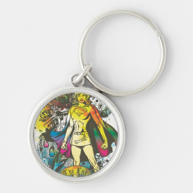 Supergirl Pose The Lux Keychain (Front)