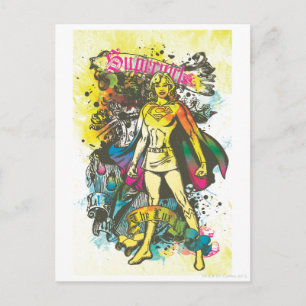 Supergirl Pose The Lux Postcard