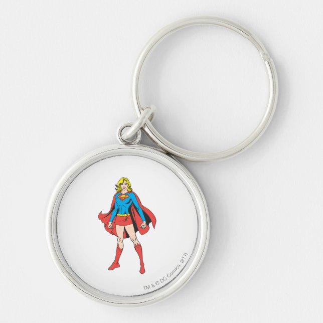 Supergirl Poses Keychain (Front)