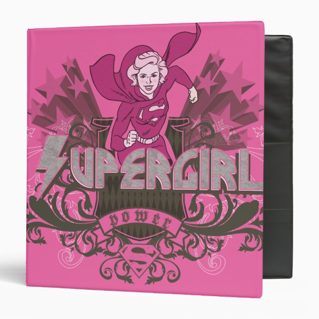 Supergirl Power 2 Binder (Front/Inside)