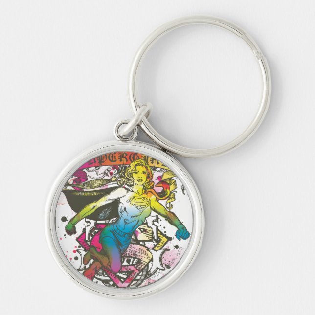 Supergirl Power Keychain (Front)