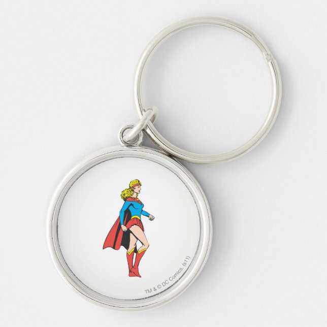 Supergirl Profile Keychain (Front)