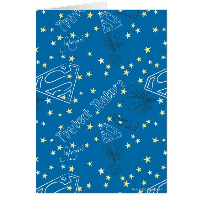 Supergirl Protect Nature Motif (Devant)