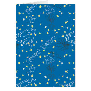 Supergirl Protect Nature Pattern