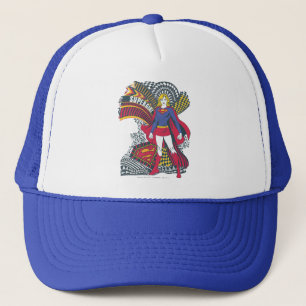 Supergirl Random World 1 Trucker Hat
