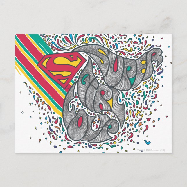 Supergirl Random World 2 Postcard (Front)