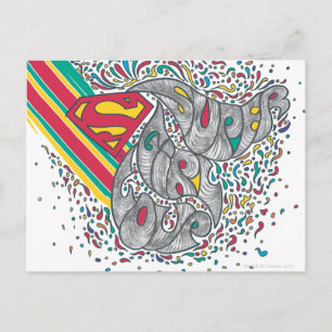 Supergirl Random World 2 Postcard