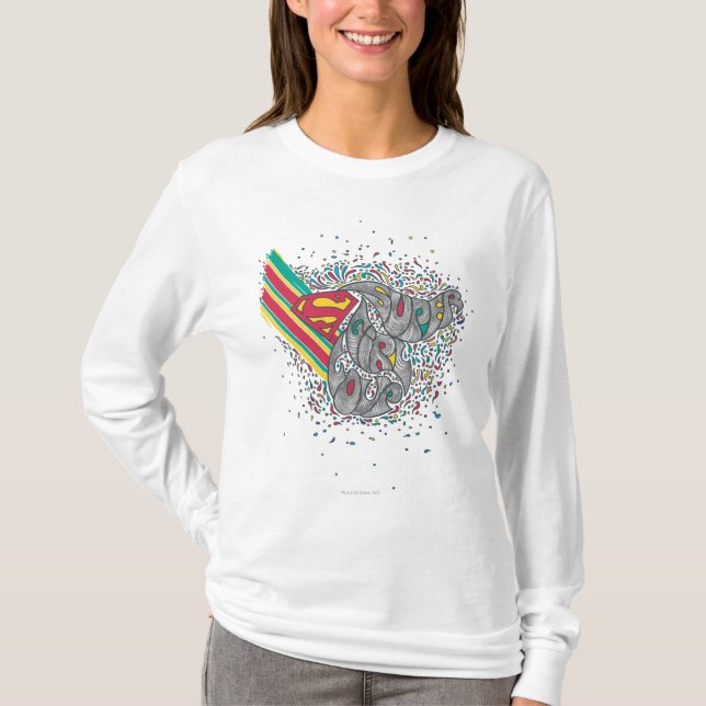 Supergirl Random World 2 T-Shirt (Front)