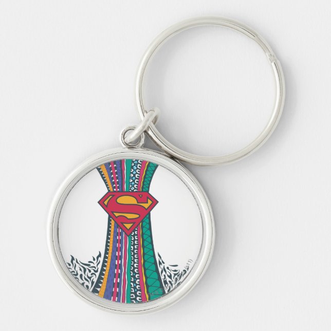 Supergirl Random World 4 Keychain (Front)