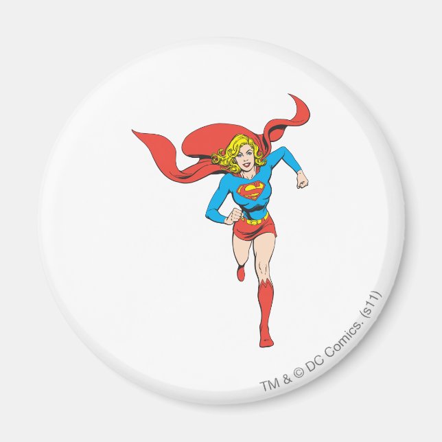 Supergirl Ready to Go Magnet (Front)