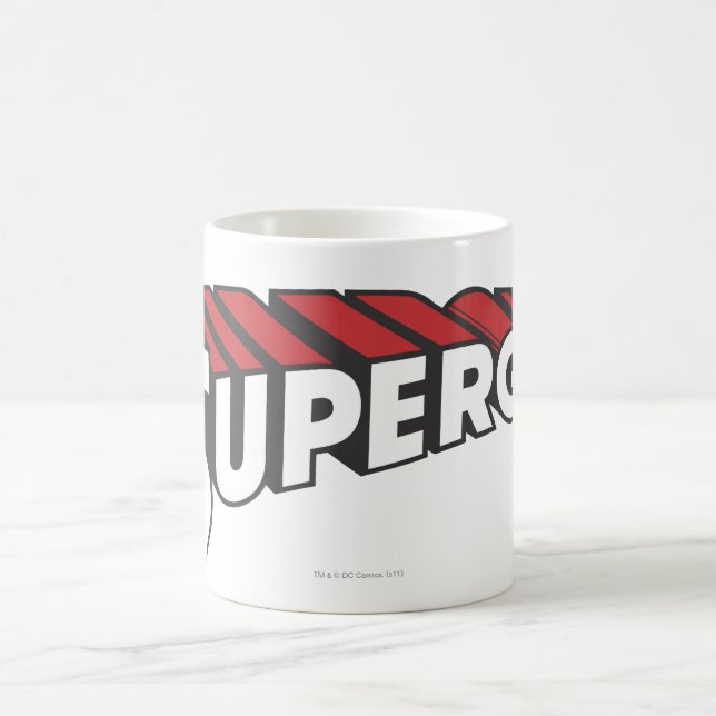 Supergirl Red and White Logo Coffee Mug (Center)