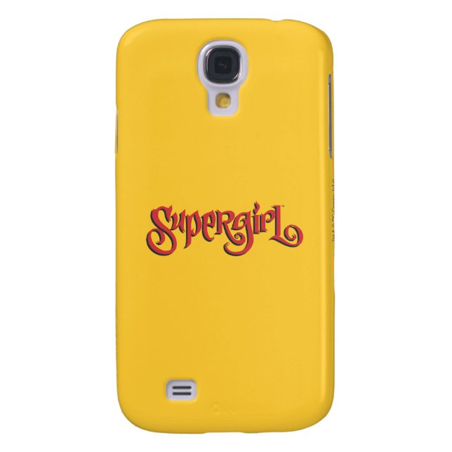 Supergirl Red Logo Case-Mate Samsung Galaxy Case (Back)