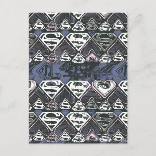 Supergirl Repeat S Pattern Postcard