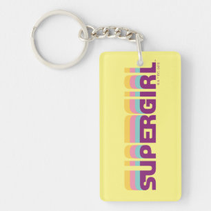 Supergirl Retro Colorshift Graphic