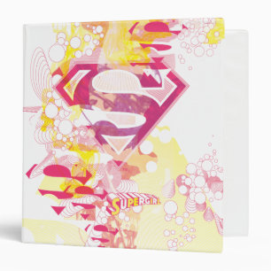 Supergirl Retro Logo Binder