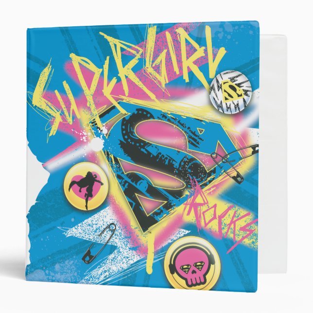 Supergirl Rocks Binder (Front/Inside)