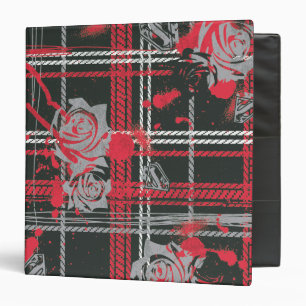 Supergirl Roses Binder