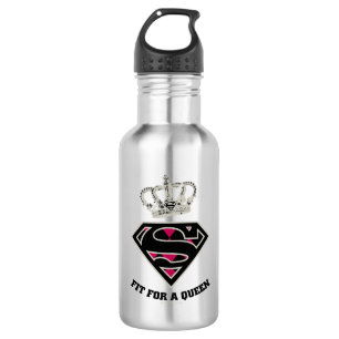 Supergirl S-Shield "Fit For A Queen" 532 Ml Water Bottle