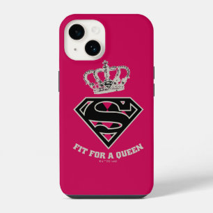 Supergirl S-Shield "Fit For A Queen" iPhone 14 Case