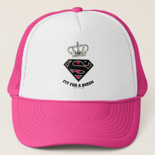 Supergirl S-Shield "Fit For A Queen" Trucker Hat