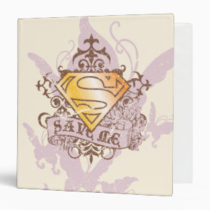 Supergirl Save Me Binder