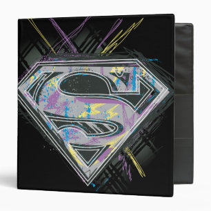Supergirl Scribbles Logo Binder