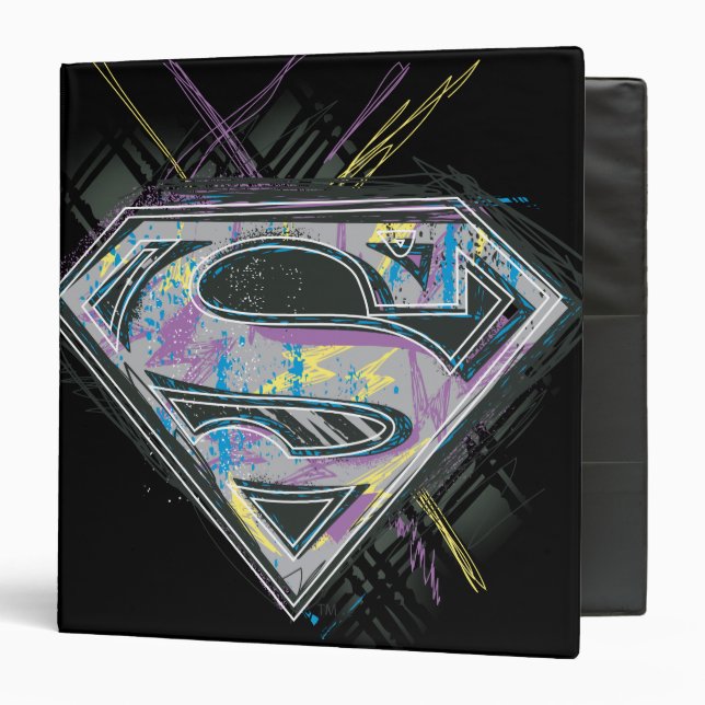 Supergirl Scribbles Logo Binder (Front/Inside)