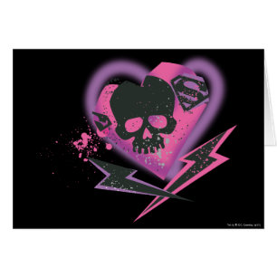 Supergirl Skulls and Lightning