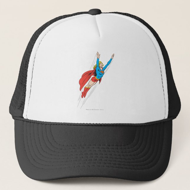 Supergirl Soars High Trucker Hat (Front)