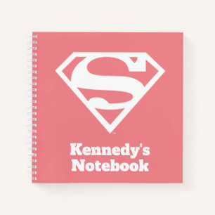Supergirl Solid S-Shield Notebook