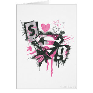 Supergirl Spills and Scribbles Collage