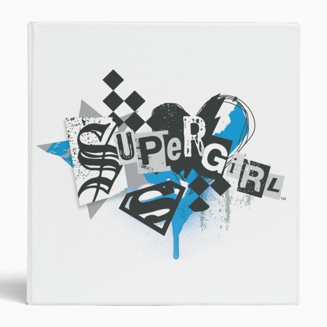 Supergirl Spills and Splatter Binder (Front)