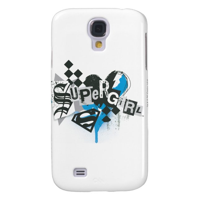 Supergirl Spills and Splatter Case-Mate Samsung Galaxy Case (Back)