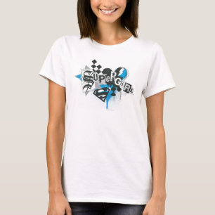 Supergirl Spills and Splatter T-Shirt