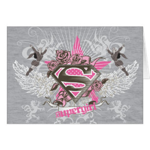 Supergirl Star and Roses