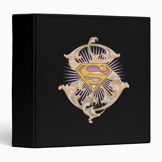 Supergirl Starbust Logo Binder (Front/Spine)
