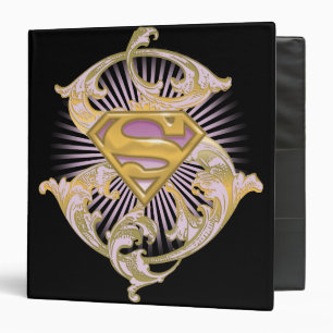 Supergirl Starbust Logo Binder