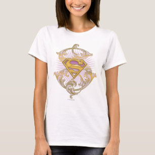 Supergirl Starbust Logo T-Shirt